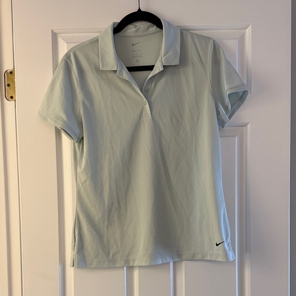 Nike Tops - Nike Women's Light Gray Golf Polo